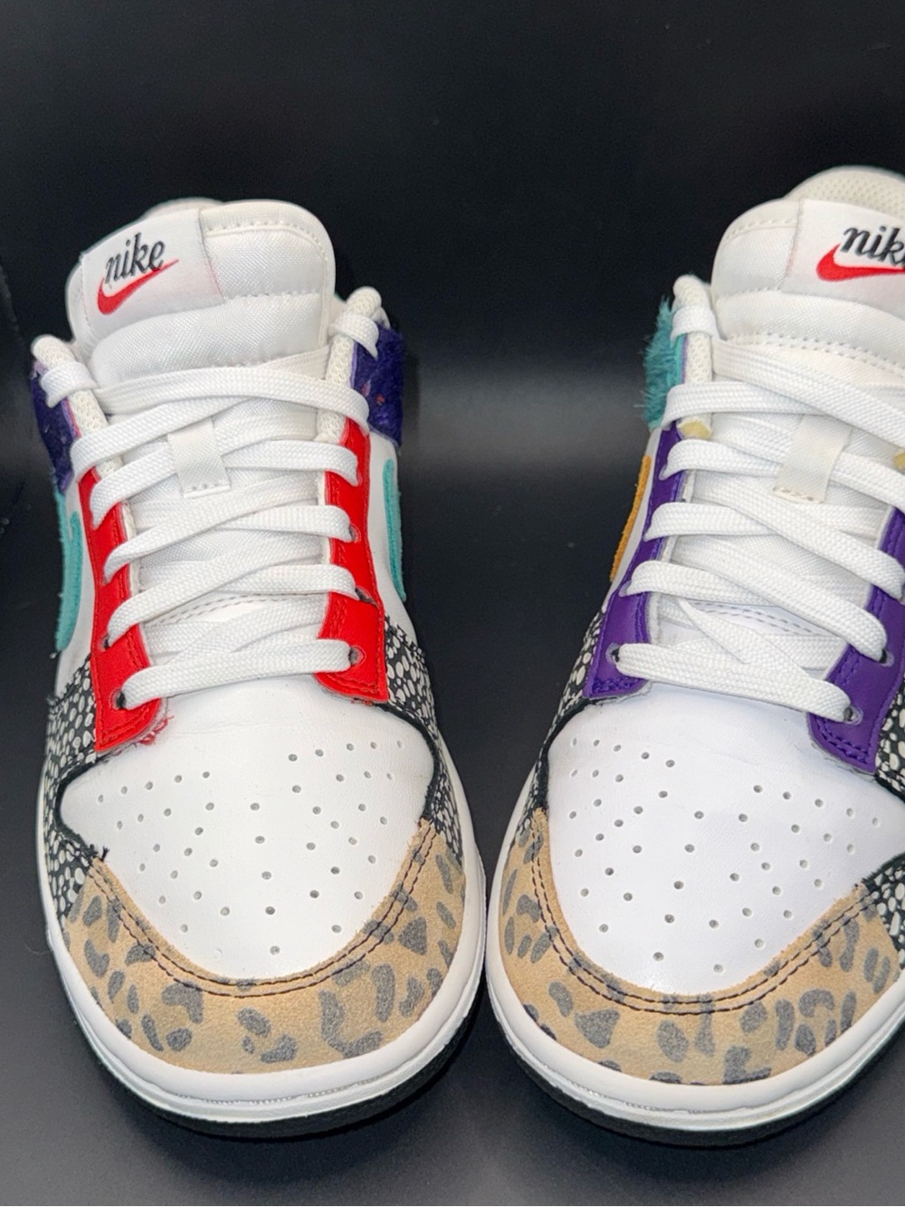 Size 6.5 - Nike Dunk SE Low Safari Mix Wmns, DN3866-100, Clean, No OG Box